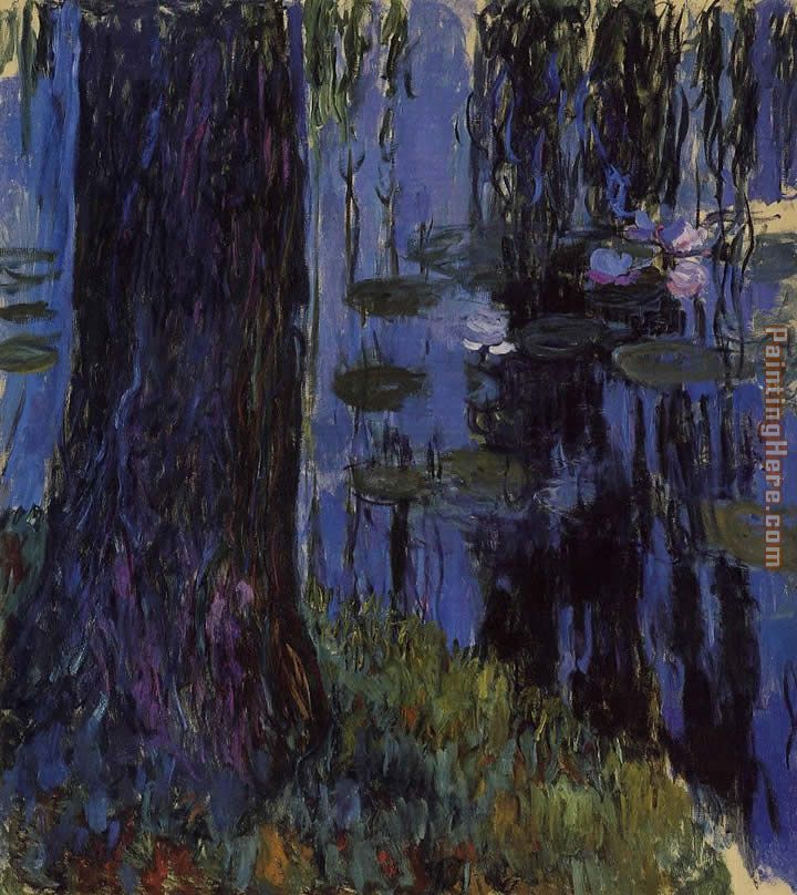 Claude Monet Weeping Willow and Water-Lily Pond 1